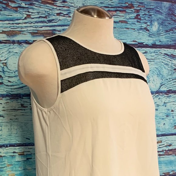 Grey & Gray Sheer Tank Top - Picture 2 of 5